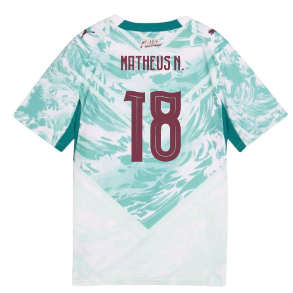 2026-2027 Portugal Away Shirt (Kids) (Matheus N. 18)-SoccerKits Hub | Buy Soccer Jerseys Online